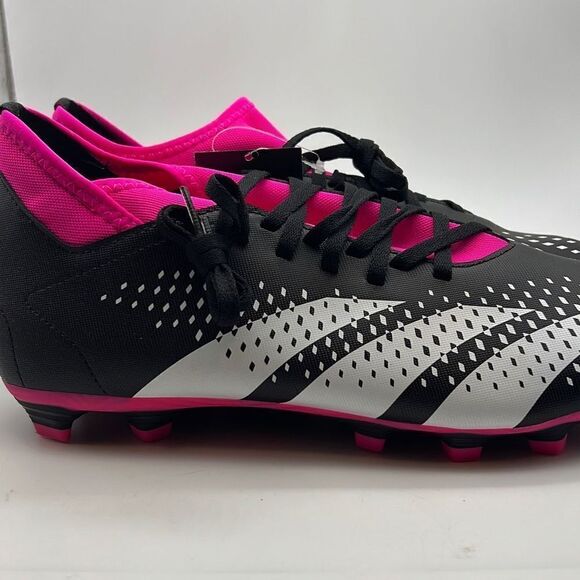 ADIDAS PREDATOR ACCURACY.4 SOCK FXG Soccer cleats -( GW4600)- Men 10.5-NWB - Picture 4 of 8